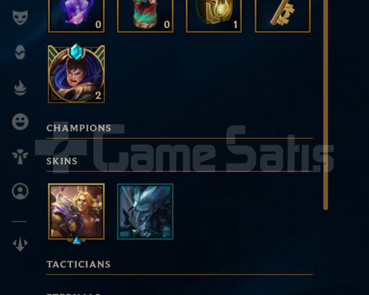 TR Gold 1 | 11 Kostüm - 55 Hero | LoL Hesap