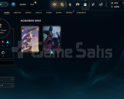 TR Unranked | 2 Kostüm - 350 Rp | LoL Hesap