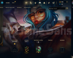 TR Unranked | 6 Kostüm - 34 Hero | LoL Hesap