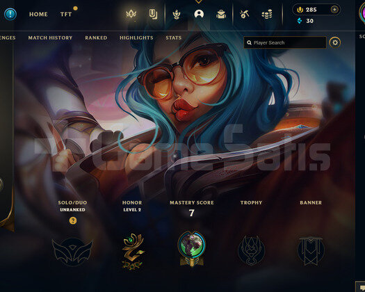 TR Unranked | 6 Kostüm - 34 Hero | LoL Hesap