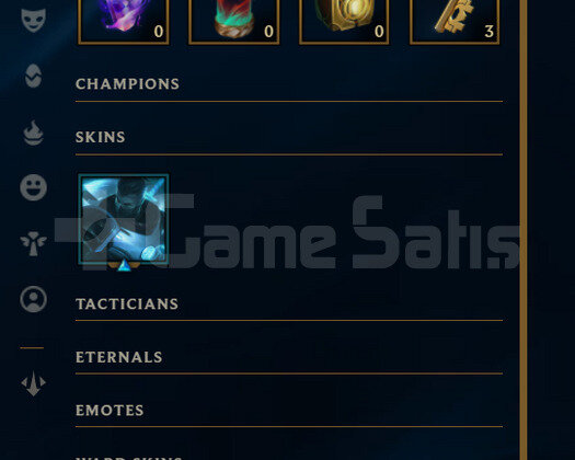 TR Unranked | 5 Kostüm - 32 Hero | LoL Hesap