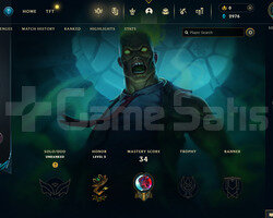 TR Unranked | 5 Kostüm - 32 Hero | LoL Hesap