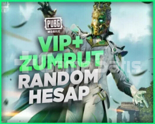 ZÜMRÜT ULTRA VİP PUBG MOBİLE RANDOM HESAP