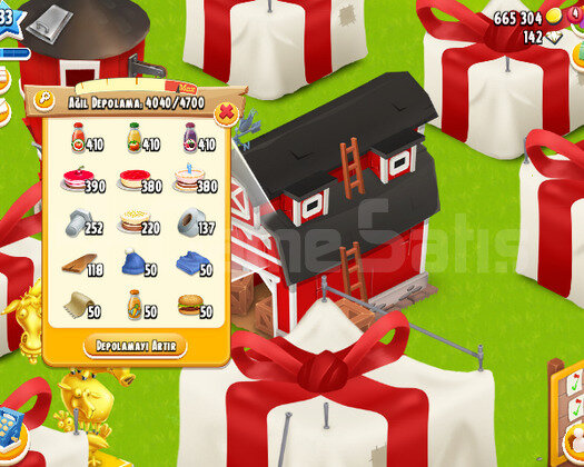 33 LEVEL 4700 DEPOLU İÇİ ÜRÜN DOLU OYUN