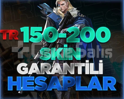 TR | 150-200 SKİN GARANTİLİ VİP HESAPLAR / BOŞ YOK