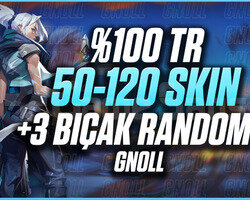 100TR SUNUCU 50-120 SKİN +3 BIÇAKLI DOLU