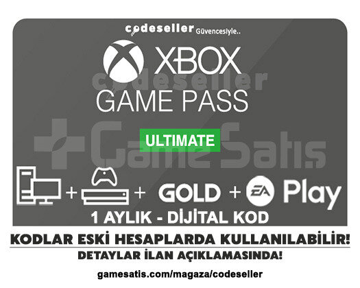 GAME PASS ULTIMATE - 1 AYLIK KOD