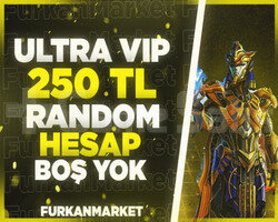 |DOPDOLU| 250TL PUBG RANDOM HESAP ULTRAVİP++++