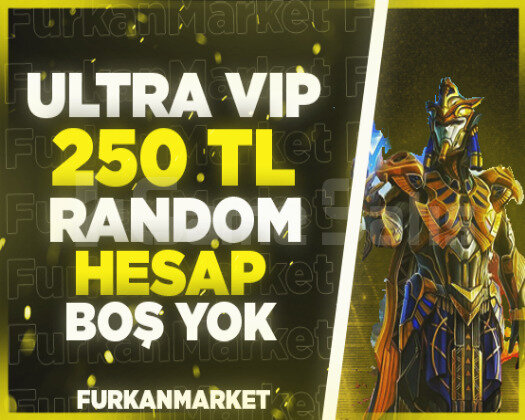 |DOPDOLU| 250TL PUBG RANDOM HESAP ULTRAVİP++++