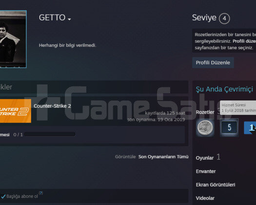 PREMIER ACIK | CSGO PRIME | GUVEN FAKTORU YESIL