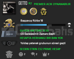 PREMIER ACIK | CSGO PRIME | GUVEN FAKTORU YESIL