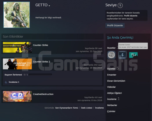 PREMIER ACIK | CSGO PRIME | GUVEN FAKTORU YESIL