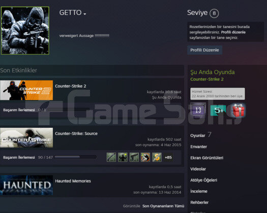 10 + 5 YIL JETONLU YEŞİL FAKTÖR CSGO PRİME HESAP