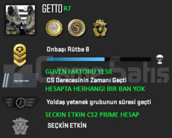 3 MADALYA | CS2 PRIME | GUVEN FAKTORU YESIL