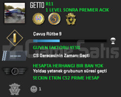 3 MADALYA | CS2 PRIME | GUVEN FAKTORU YESIL