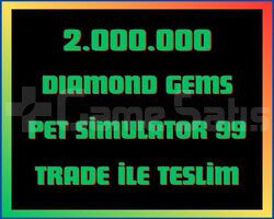 2M Gems Pet Simulator 99