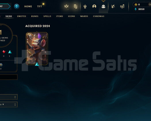 TR Unranked | 1 Kostüm - 33K Mö |LoL Hesap