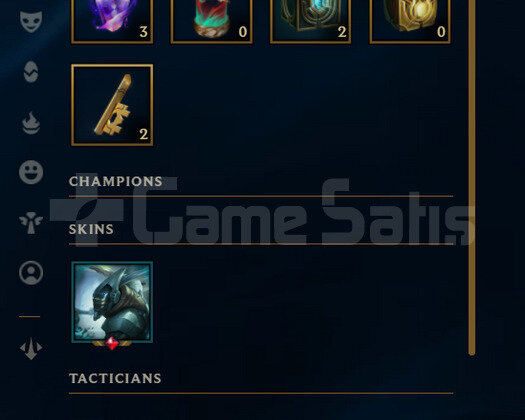 TR Unranked | 1 Kostüm - 33K Mö |LoL Hesap