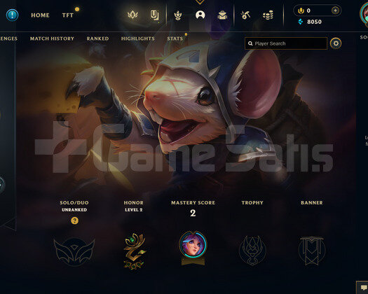TR Unranked | 1 Kostüm - 33K Mö |LoL Hesap