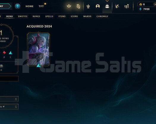 TR Unranked | 1 Kostüm - 21 Hero |LoL Hesap