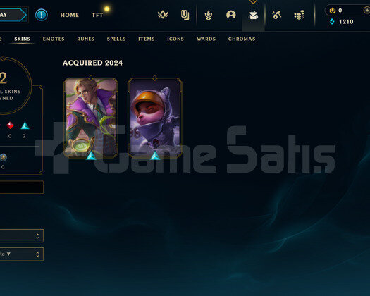 TR Unranked | 2 Kostüm - 32 Hero | LoL Hesap