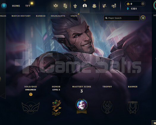 TR Unranked | 3 Kostüm - 38 Hero | LoL Hesap
