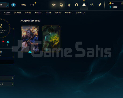 TR Unranked | 2 Kostüm - 27 Hero | LoL Hesap