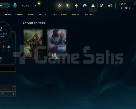 TR Unranked | 2 Kostüm - 24 Hero | LoL Hesap