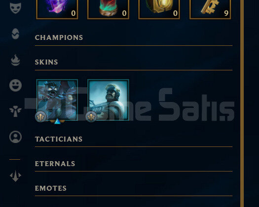 TR Unranked | 5 Kostüm - 34 Hero | LoL Hesap