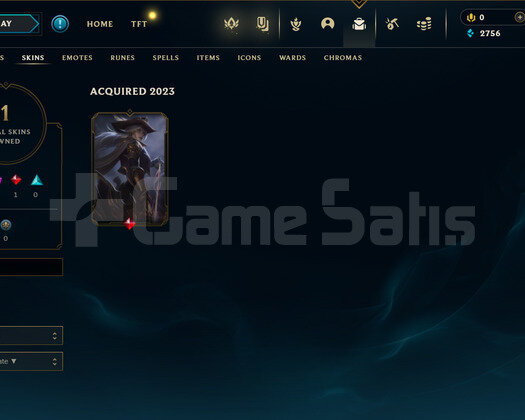 TR Unranked | 1 Kostüm - 24 Hero | LoL Hesap