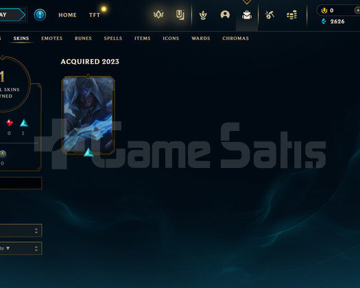 TR Unranked | 1 Kostüm - 28 Hero | LoL Hesap