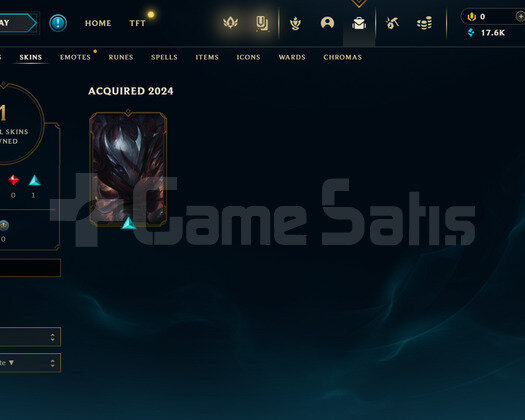 TR Unranked | 1 Kostüm - 33 Hero | LoL Hesap