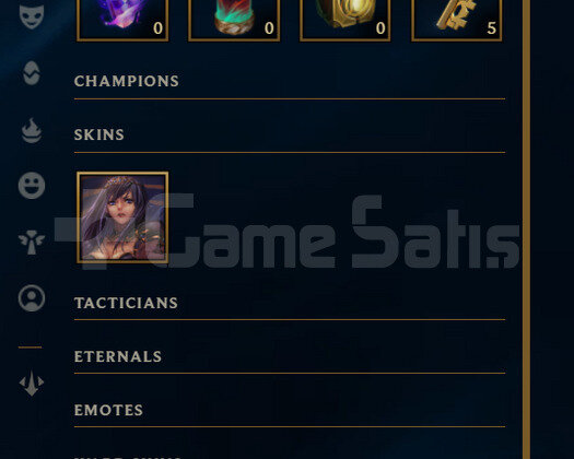 TR Gold 2 | 1 Kostüm - 15K Mö |LoL Hesap