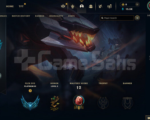 TR Gold 2 | 1 Kostüm - 15K Mö |LoL Hesap