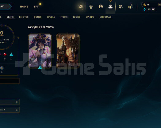TR Gold 2 | 2 Kostüm - 12K Mö | LoL Hesap