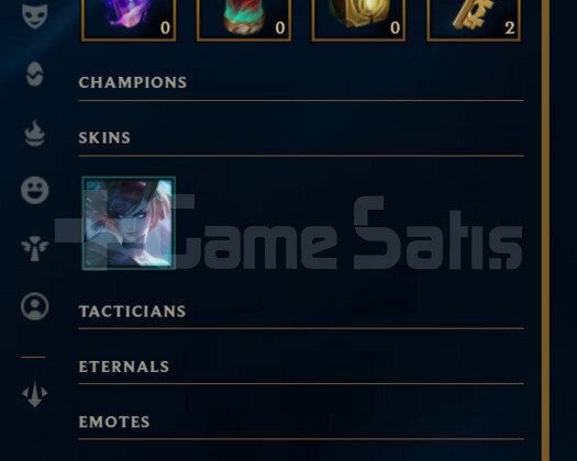 TR Gold 2 | 2 Kostüm - 12K Mö | LoL Hesap