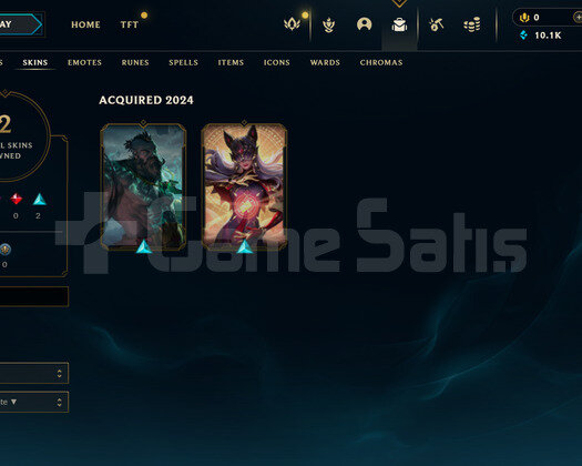 TR Gold 2 | 2 Kostüm - 10K Mö | LoL Hesap