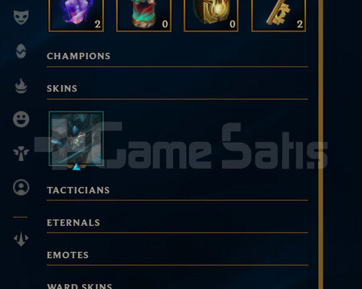 TR Gold 2 | 2 Kostüm - 10K Mö | LoL Hesap