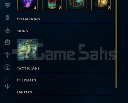 TR Plat 3 | 7 Kostüm - 51 Hero | LoL Hesap