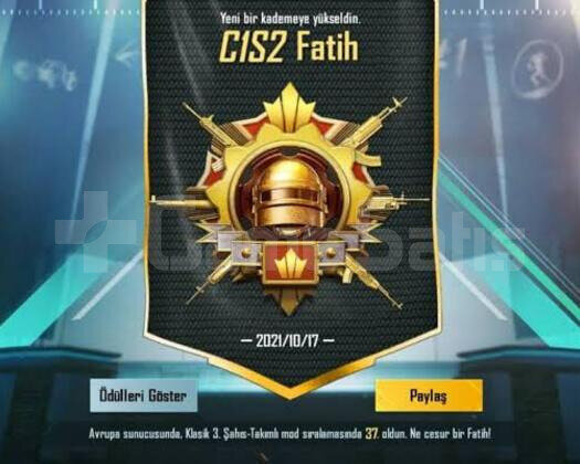 Pubg mobile Rank kasılır