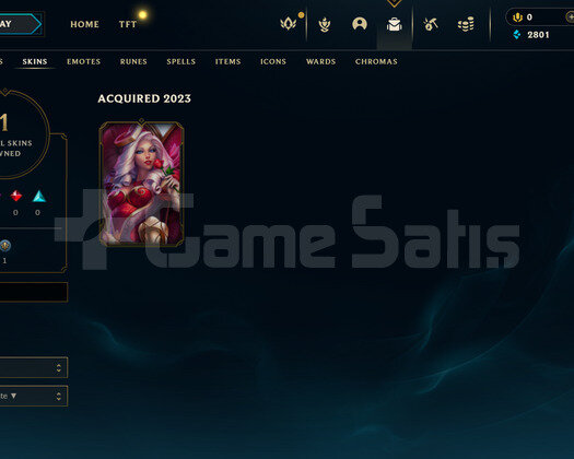 TR Unranked | 1 Kostüm - 27 Hero | LoL Hesap