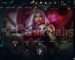TR Unranked | 1 Kostüm - 27 Hero | LoL Hesap