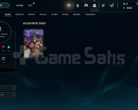 TR Plat 3 | 1 Kostüm - 23 Hero | LoL Hesap