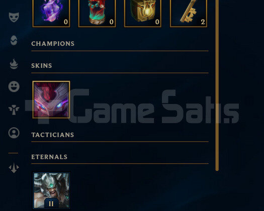 TR Plat 3 | 2 Kostüm - 63K Mö | LoL Hesap