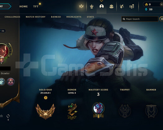 TR Gold 1 | 1 Kostüm - 29 Hero | LoL Hesap