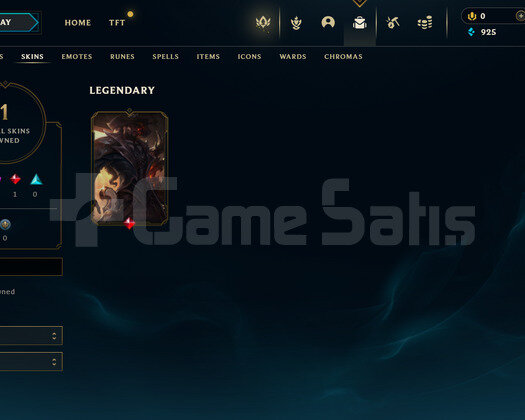 TR Gold 2 | 1 Kostüm - 24 Hero | LoL Hesap