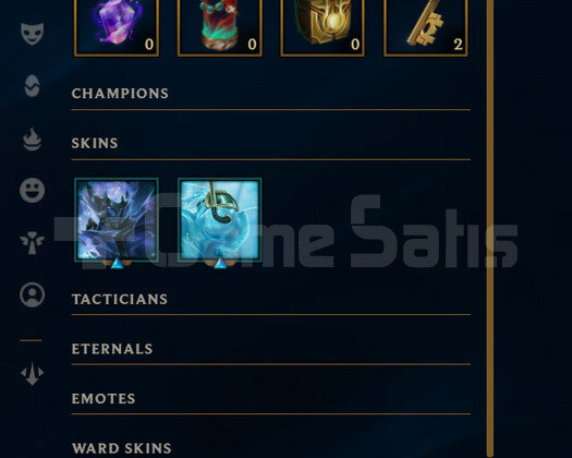 TR Gold 1 | 1 Kostüm - 32K Mö | LoL Hesap