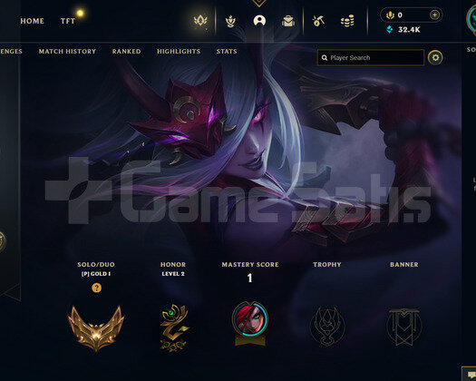 TR Gold 1 | 1 Kostüm - 32K Mö | LoL Hesap