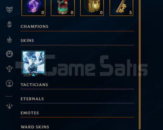 TR Gold 1 | 1 Kostüm - 22K Mö | LoL Hesap