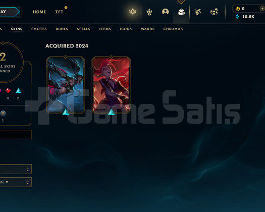 TR Flex Zümrüt 4 | 2 Kostüm - 10K Mö |LoL Hesap
